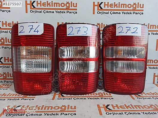 VW CADDY 2004-2015 SOL ARKA DIŞ STOP ORJİNAL LEDSİZ HATASIZ TAMİ