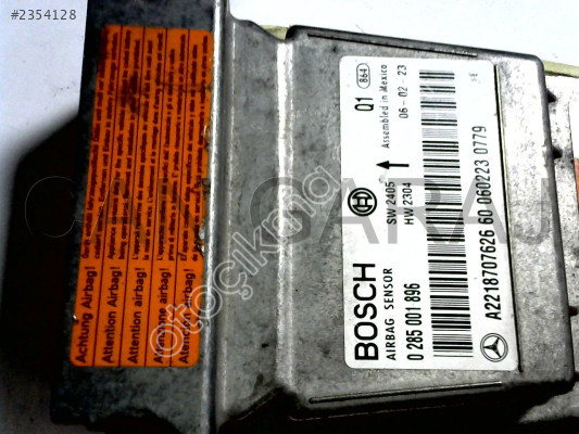 Mercedes W221 Airbag Beyni A2218707626 0285001896