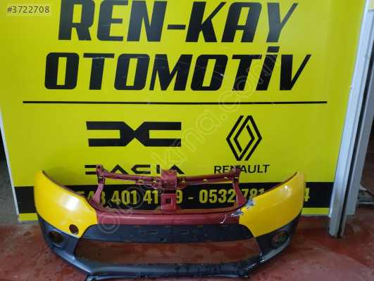 620229493R DACİA SANDERO 2 STEPWAY 2013 2017 ÖN TAMPON ORJ RENKAY