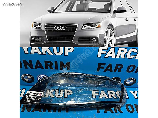 AUDİ A4 2008-2012 SOL FAR CAMI FAR TAMİRİ