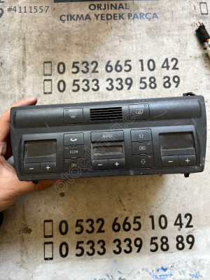 ÇIKMA AUDI A6 4B0 820 043 F 4B0820043F KLİMA KONTROL PANELİ
