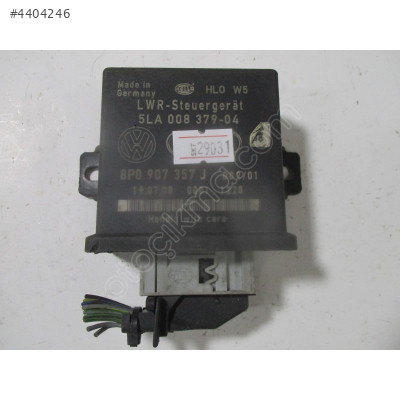 Audi A3 A4 A6 Q7 Far Ayar Kontrol Beyni 8P0907357J 5LA 008 379-04