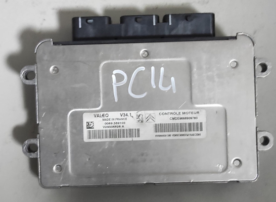 PEUGEOT 207 CİTROEN C3 MOTOR BEYNİ V34.1 / 9666909780 / 89569103