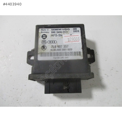Volkswagen Touareg Far Ayar Kontrol Beyni 7L6907357 5WK49171