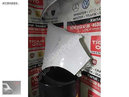 Renault Master 4 sağ ön çamurluk