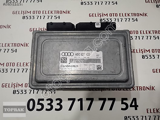 4S0927109 A2C99506600 VW GOLF KONTROL ÜNİTESİ