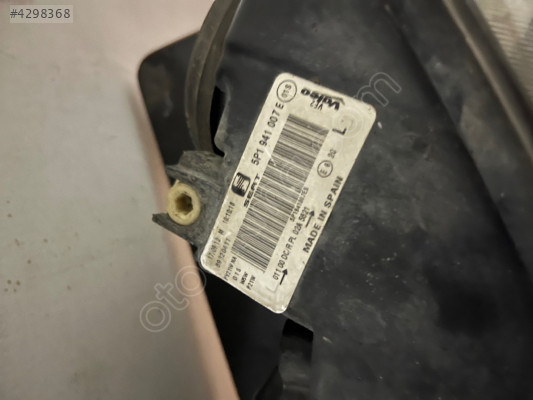 SEAT ALTEA SOL ÖN FAR ÇIKMA ORİJİNAL HATASIZ