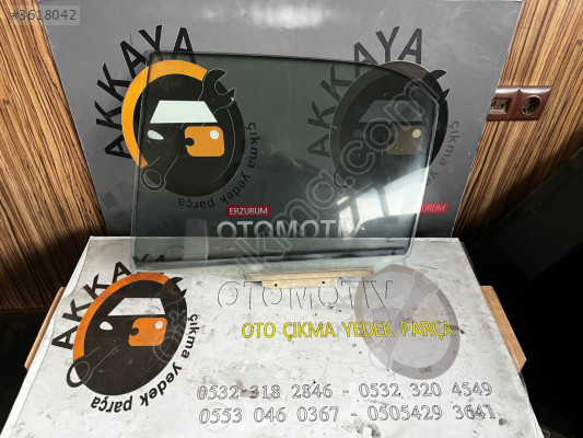Corolla Sol Arka Kapı Camı Orjinal Çıkma 98-02
