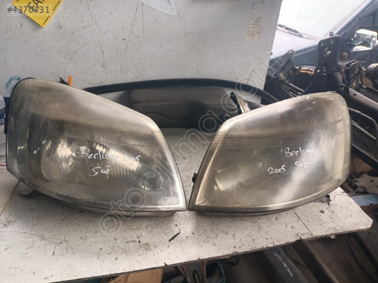 CİTROEN BERLİNGO 1.6 2008 SAĞ VE SOL FAR