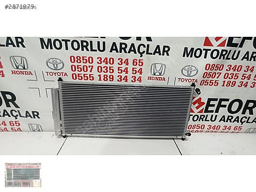 HONDA JAZZ SIFIR KLİMA RADYATÖRÜ BÜYÜK 2003-OEM80110-SAA-013