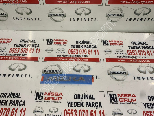 NİSSAN MİCRA BAGAJ KAPAĞI YAZISI OEM SIFIR K14 2019-2022