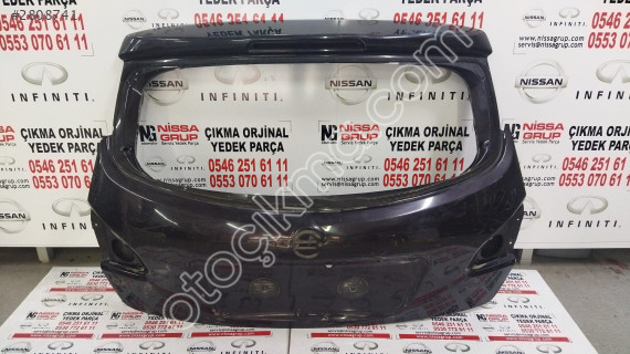 NİSSAN QASHQAİ BAGAJ KAPAĞI ÇIKMA  MOR RENK 2007-2013