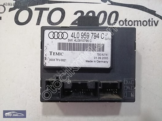 4L0959794C AUDİ Q7 2007-2009 KAPI KONTROL MODÜLÜ