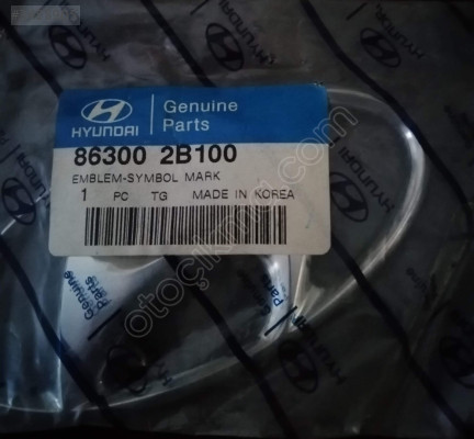 86300 2B100 H Logo Amblemi Hyundai