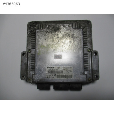 Peugeot 206 2.0 HDI Motor Beyni EDC15C2 70 0281010594 9642013980