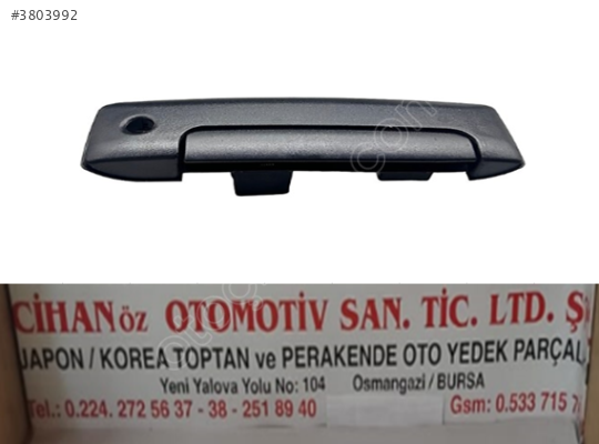 KİA PREGİO DIŞ KAPI KOLU ORTA SAĞ-SOL 1997-2005 0K720-72-40