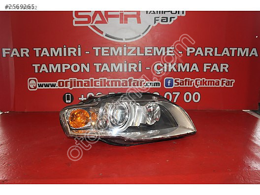 AUDİ A4 2005-2009 ÇIKMA TAMİRLİ SAĞ ÖN FAR