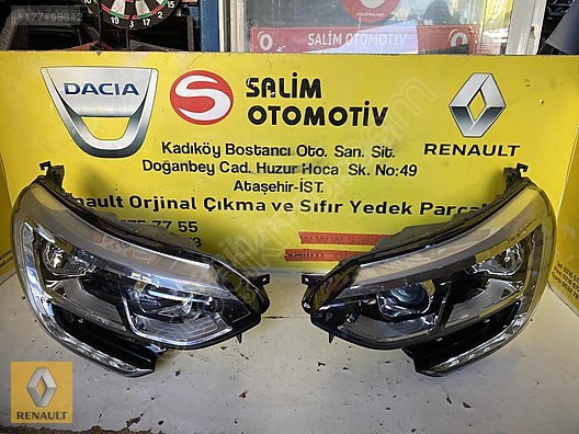 RENALT MEGAN 4 ÇIKMA ORJİNAL SÖKME SAĞ SOL FAR VE DİĞER PARÇALA