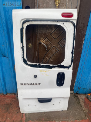 Renault trafic sol bagaj kapağı