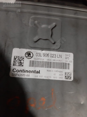 03L 906 023 LN  SIMOS PCR2.1 SKODA SUBERP MOTOR BEYNİ
