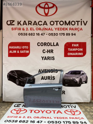 2019-2025 TOYOTA COROLLA ÇIKMA ORJİNAL SOL ÖN KAPI