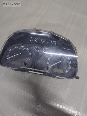 SKODA OCTAVİA 2007 ÇIKMA ORİJİNAL OTAMATİK GÖSTERGE KM SAATİ