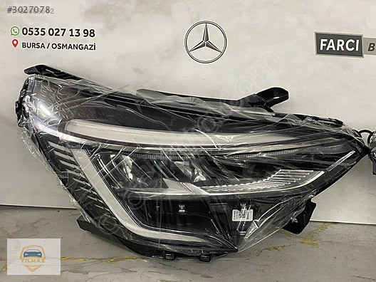RENAULT CLİO 5 İCON PAKET SAĞ FAR SIFIR KUTULU ORJİNAL