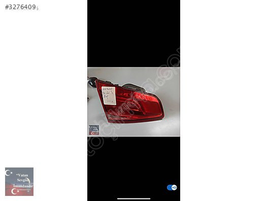 VOLKSWAGEN PASSAT B8 2016 MODEL SOL İÇ STOP