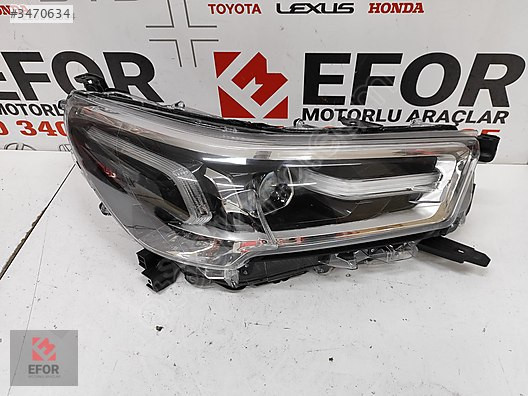 TOYOTA HİLUX SAĞ FAR ORJİNAL ÇIKMA YEDEK PARÇA 22-24