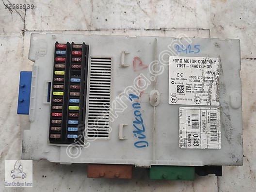 Ford Mondeo S-Max Sigorta Kontrol Modülü 7G9T-14A073-DD