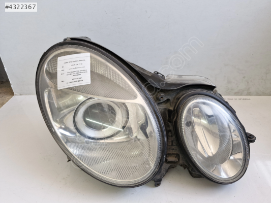 W211 E200 E220 ZENONLU SAĞ ÖN FAR ORJİNAL ÇIKMA 2002-2006