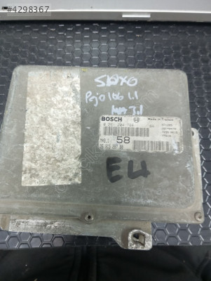 0261204788 CİTROEN SAXO PEUGEOT 106 1.1 MOTOR BEYNİ