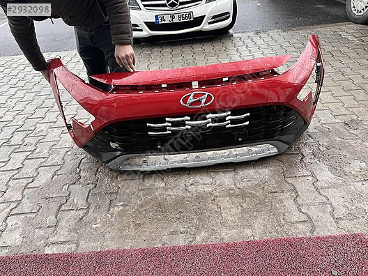 Hyundai bayon ön tampon dolu