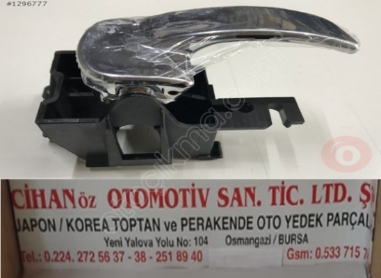 Nissan Navara Krom Sağ İç Kapı Kolu 2006