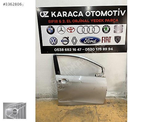 2012-2018 TOYOTA YARİS ÇIKMA ORJİNAL SAĞ ÖN KAPI