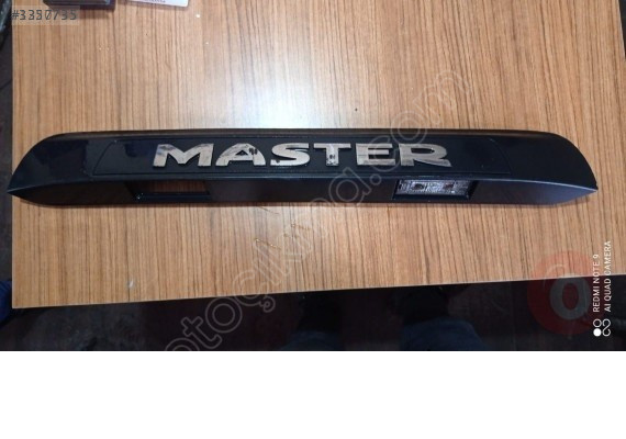 Renault Master plakalık çıtası