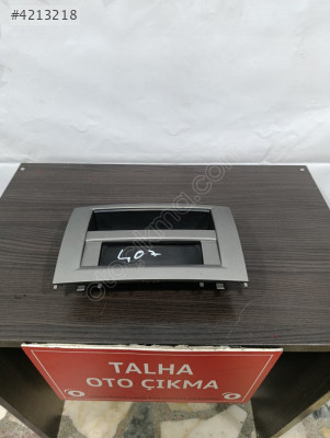 Peugeot 407 Bilgi Ekranı Çerçevesi