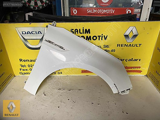 631001203RENAULT MEGAN 4 ÇIKMA ORJINAKL SAĞ ÖN ÇAMURLUK VE DİĞER