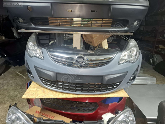 ÖZMEN OPEL CORSA D MAKYAJLI ÖN TAMPON SAĞ SOL FAR SİS PANJUR