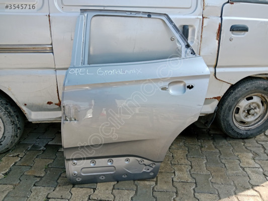 opel grandland x ön sol arka kapı çıkma orjinal