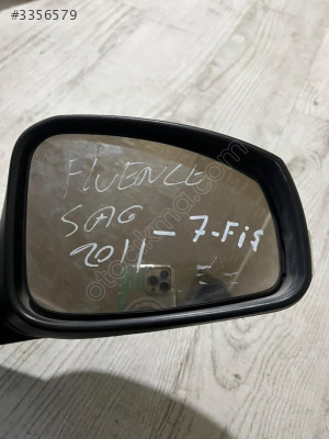 RENAULT FLUENCE SAĞ AYNA ORJİNAL ÇIKMA