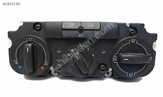 VW CADDY KLİMA KONTROL PANELİ KONTAK KORNA MARŞ ROLE SİGORTA