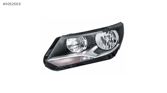5N1941005 VW TİGUAN 2012-2015 SOL FAR HALOJEN HELLA