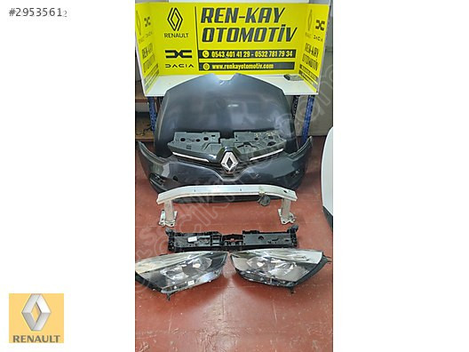 RENAULT CLİO 4 MOTOR KAPUTU ÇAMURLUK FAR PANEL TAMPON RENKAY OTO