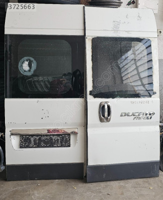 Fiat ducato sağ ve sol arka kapı dolu takım