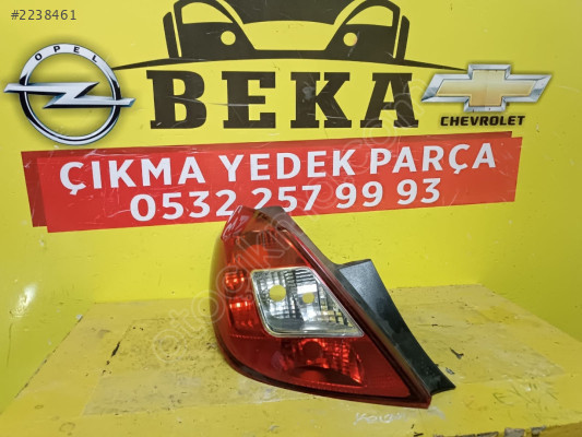 OPEL CORSA D SOL ARKA STOP ÇIKMA ORJİNAL YEDEK PARÇA