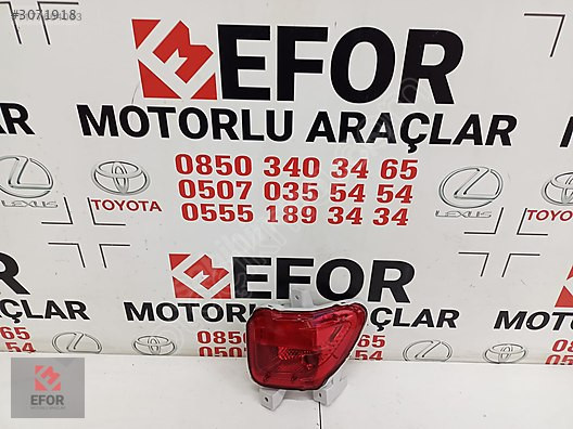 TOYOTA RAV4 SIFIR SAĞ REFLEKTÖR 06-08 OEM NO: 81457-42010
