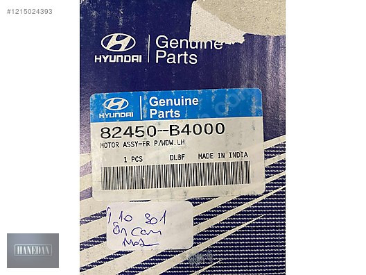 HYUNDAİ İ10 SOL ÖN CAM MOTORU 82450 B4000