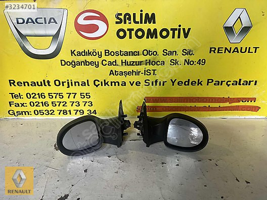 RENAULT 2011 SYMBOL SAĞ SOL AYNA VE DİĞER PARÇALARI