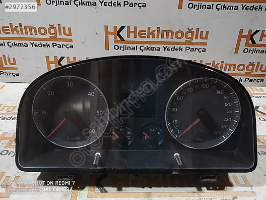 VW CADDY 1.9 KİLOMETRE SAATİ KADRAN 1T0 920 864 A, 2007 YILI SON
